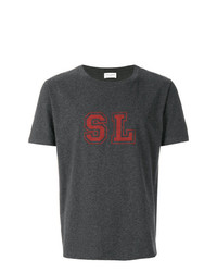 Saint Laurent Chest Print T Shirt