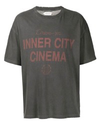HONOR THE GIFT Cinema Slogan Print T Shirt