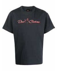 Deus Ex Machina Counterfeit Printed Cotton T Shirt
