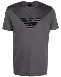 Emporio Armani Eagle Logo Cotton T Shirt