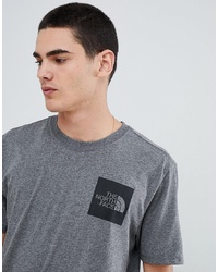 The North Face Fine T Shirt In Grey