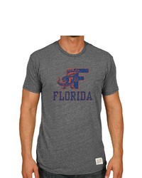 Retro Brand Florida Gators Original Heather Gray Tri Blend T Shirt At Nordstrom