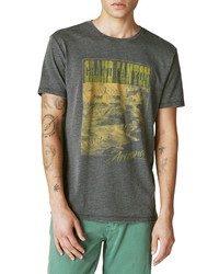 Lucky Brand Grand Canyon Graphic Tee In Jet Black At Nordstrom
