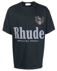 Rhude Grand Prix Logo T Shirt