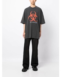 Vetements Graphic Print Cotton T Shirt