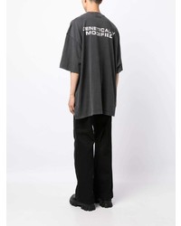 Vetements Graphic Print Cotton T Shirt