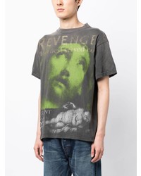 SAINT MXXXXXX Graphic Print Short Sleeve T Shirt