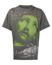 SAINT MXXXXXX Graphic Print Short Sleeve T Shirt