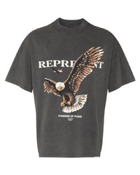 Represent Graphic Print Short Sleeved T Shirt