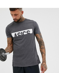 Asics Graphic Top In Grey