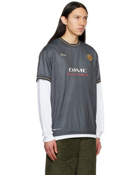 Dime Gray Athletic T Shirt