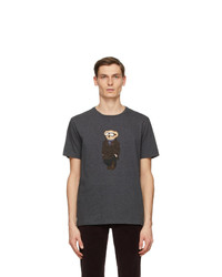 Ralph Lauren Purple Label Grey Bear Jersey T Shirt