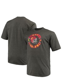 PROFILE Heathered Charcoal Usc Trojans The Works T Shirt In Heather Charcoal At Nordstrom