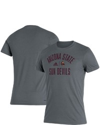 adidas Heathered Gray Arizona State Sun Devils Sideline Locker Heritage T Shirt In Heather Gray At Nordstrom