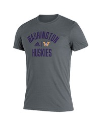 adidas Heathered Gray Washington Huskies Sideline Locker Heritage T Shirt In Heather Gray At Nordstrom