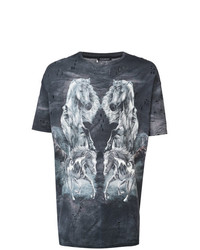 Balmain Horse Printed T Shirt