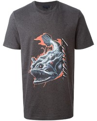 Lanvin Sharp Fish Print T Shirt