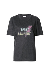 Saint Laurent Lightning Bolt T Shirt