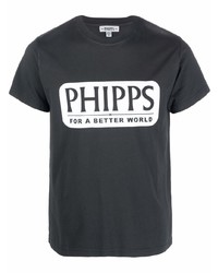 Phipps Logo Graphic Print Organic Cotton T Shirt