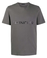 Moncler Logo Panel Detail T Shirt