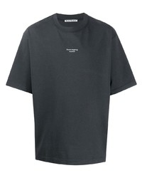 Acne Studios Logo Print Oversized T Shirt