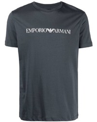 Emporio Armani Logo Print T Shirt