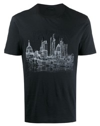 Emporio Armani London Print T Shirt