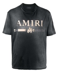 Amiri Ma Bar Logo Print T Shirt