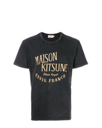 MAISON KITSUNÉ Maison Kitsun Logo Patch T Shirt