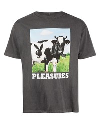 Pleasures Moo Cotton T Shirt