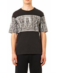 Dolce & Gabbana Noran Kings Print Cotton T Shirt