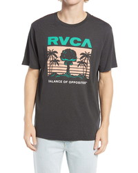 RVCA Nuclear Paradise Logo Gaphic Tee
