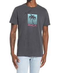 RVCA Palm Beach Cotton Graphic Tee