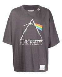Maison Mihara Yasuhiro Pink Freud Cotton T Shirt