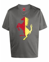 Ferrari Prancing Horse Print T Shirt