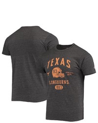 LEAGUE COLLEGIATE WEA R Heathered Black Texas Longhorns Football Locker Victory Falls Tri Blend T Shirt In Heather Black At Nordstrom