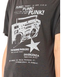R 13 R13 Punk Print T Shirt