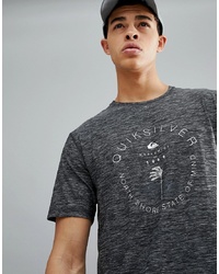 Quiksilver Radical Surf T Shirt In Dark Grey Marl