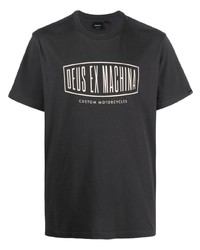 Deus Ex Machina Rego Logo Print T Shirt