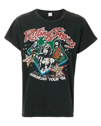 MadeWorn Rolling Stones Print Cotton T Shirt
