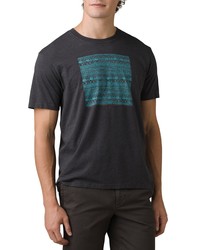 Prana Roots Graphic Tee In Charcoal Heather At Nordstrom