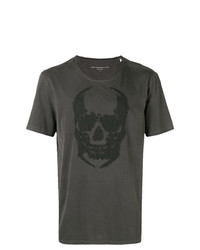 John Varvatos Skull Print T Shirt