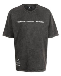 Mauna Kea Slogan Print Oversize T Shirt