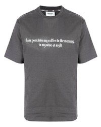 BAPE BLACK *A BATHING APE® Slogan Print T Shirt
