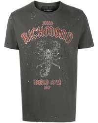 John Richmond World Tour Print Cotton T Shirt