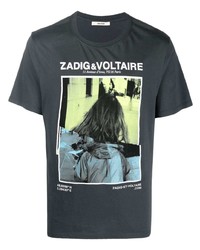 Zadig & Voltaire Zadigvoltaire Graphic Print Cotton T Shirt