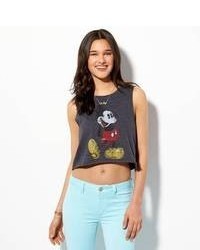 Junk Food Lst Fnd Mickey Mouse Muscle Tank
