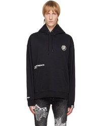 AAPE BY A BATHING APE Gray Patch Hoodie
