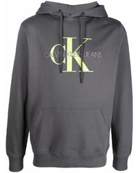 Calvin Klein Jeans Logo Print Organic Cotton Hoodie