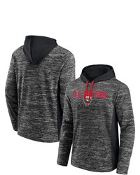 FANATICS Branded Charcoal Dc United Shining Victory Space Dye Pullover Hoodie